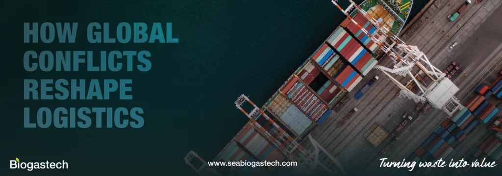 Konflik Global Mengubah Peta Biaya Logistik Dunia – Asia Tenggara di Tengah Pusaran Perubahan