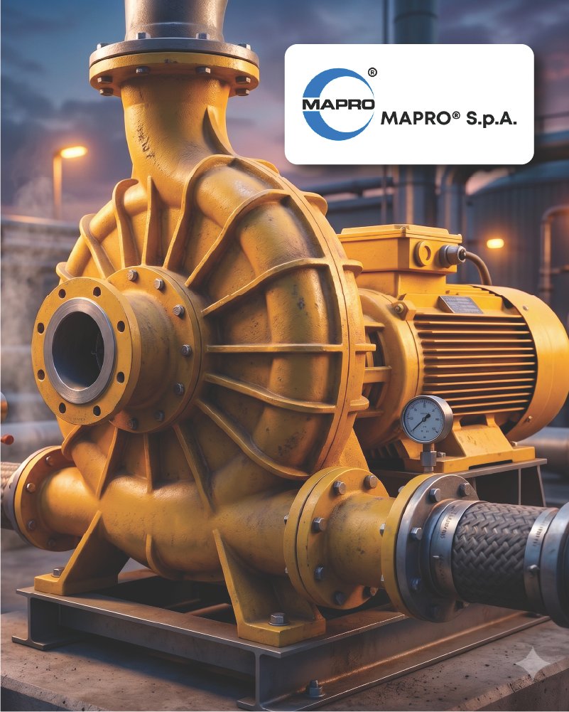 Mapro International S.p.A. Italian manufacturer of industrial blowers, compressors, and vacuum pumps designed for biogas, wastewater, and industrial process applications.
